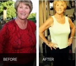 Danielle before and after her Fleming Fitness training program